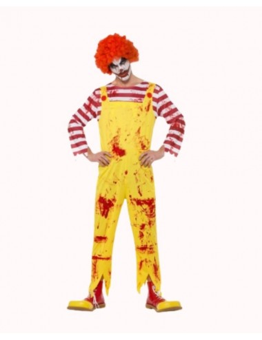Creepy Killer Clown Costume