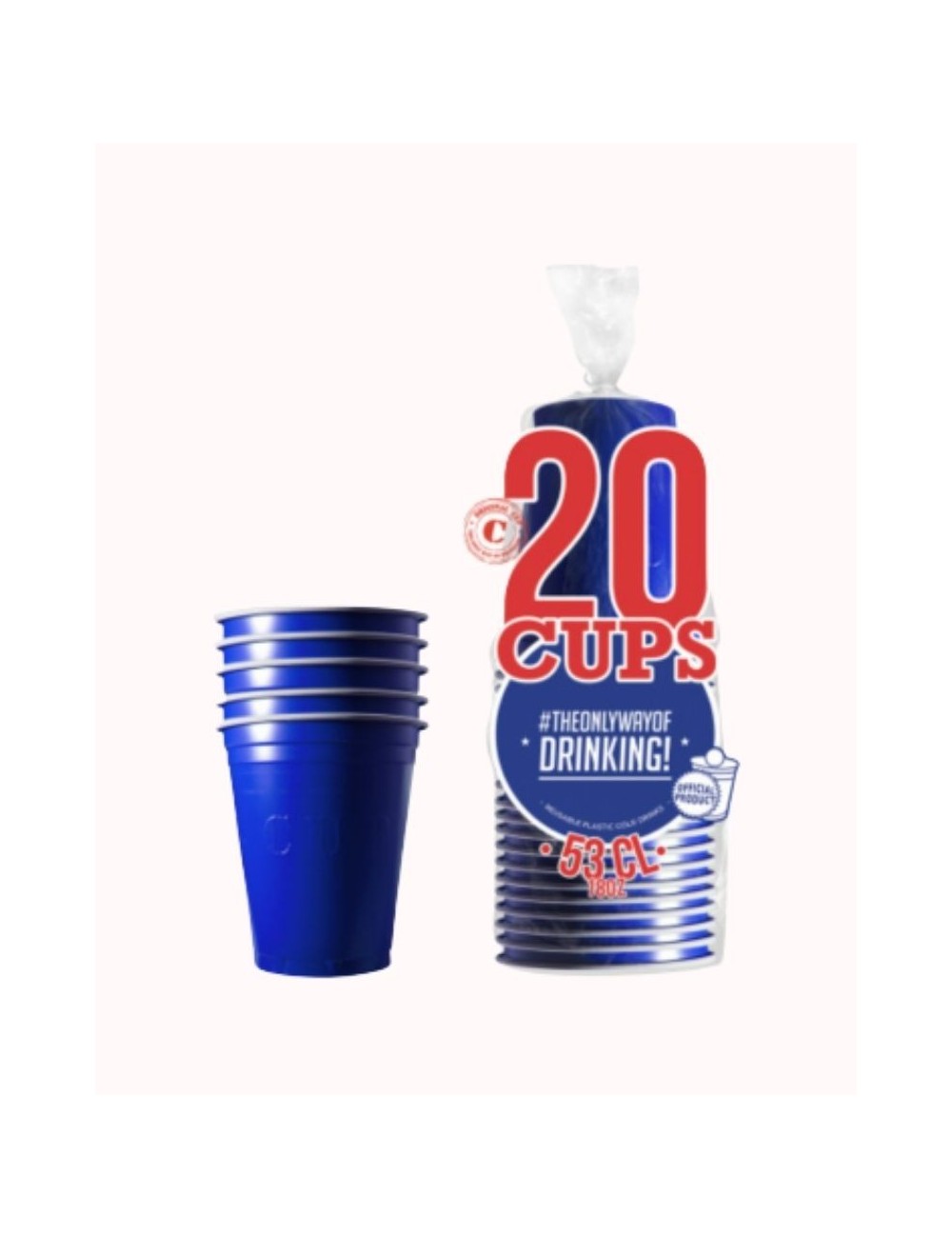 Square Cup - Beer Pong Kit - Jour de Fête - Gobelets Plastique - Tasses et  Gobelets