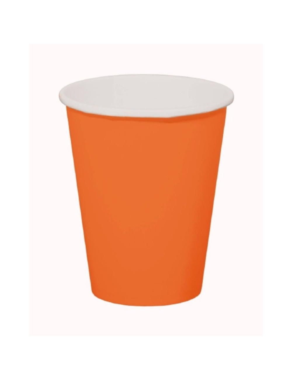 8 Orange cups