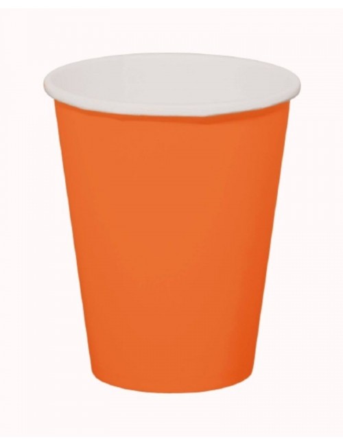 8 Orange cups