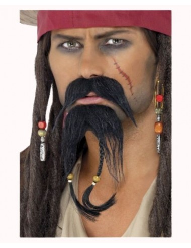 Moustache et Bouc de Pirate