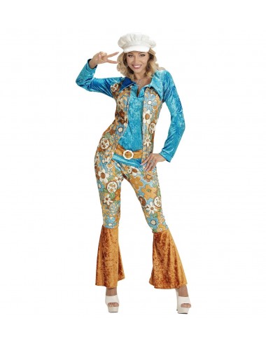 Costume woman hippie blue...