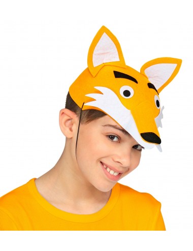 Child hat fox