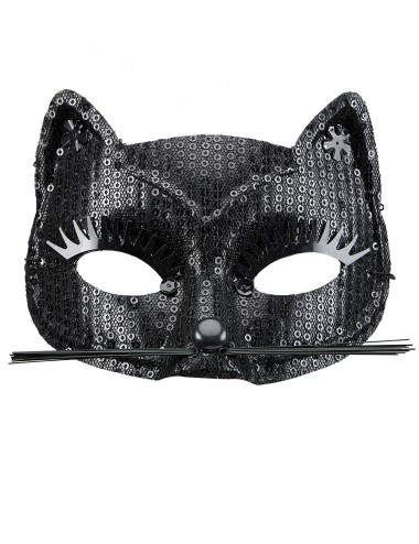 Black cat mask