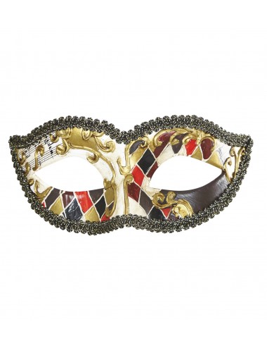 Venezianische Maske Schwarz...
