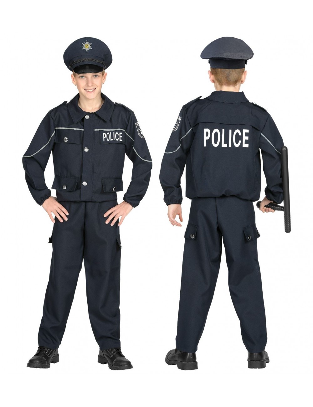 Déguisement uniforme policière et accessoires Fille 12 ans