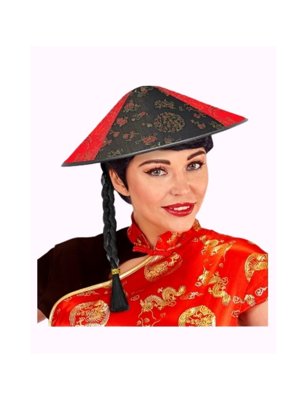 Chinese hat with mat