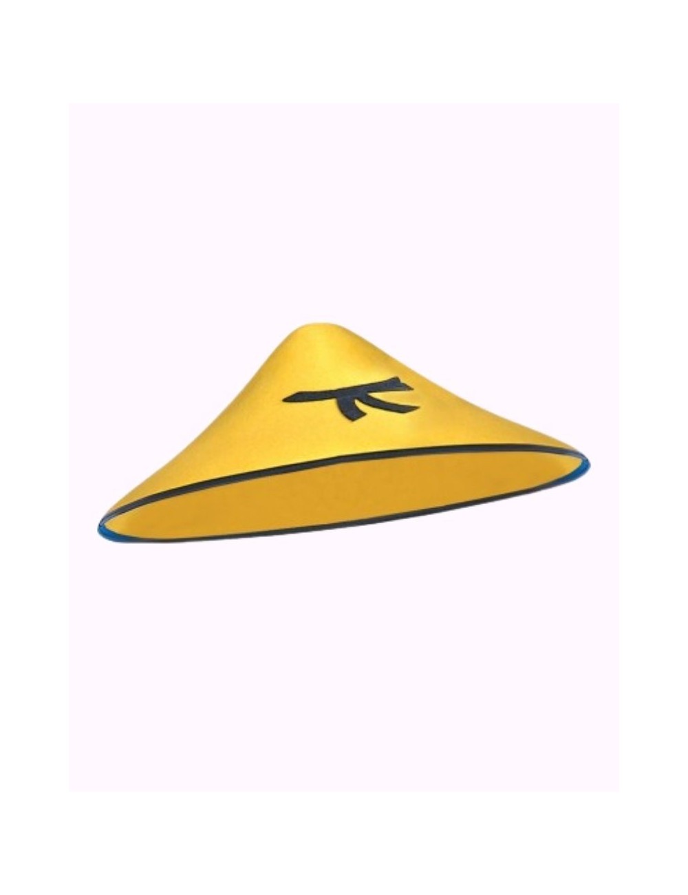 Chapeau chinois jaune