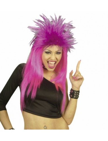 Neon punk wig