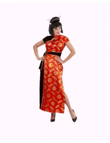 Chinesisches Kleid in Rot...