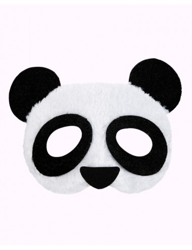 Panda-Maske aus Plüsch
