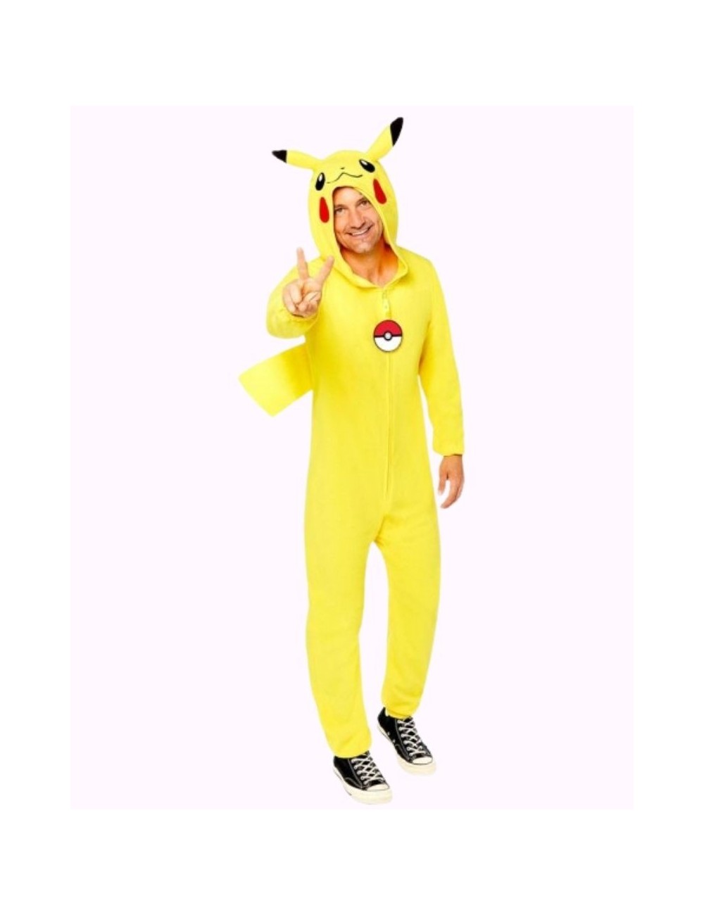 Adult Costume Pokemon Pikachu