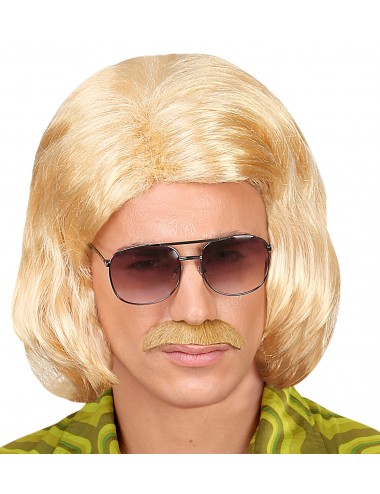 Dandy wig with mustache