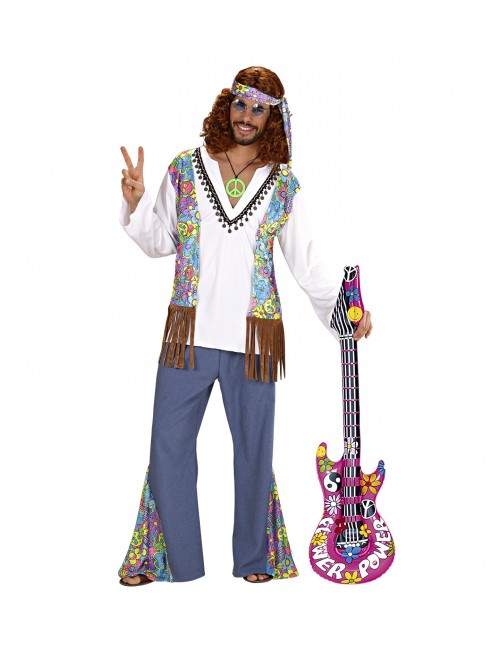  Guitare Hippie gonglé