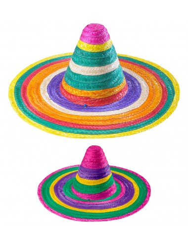 Sombrero Stroh Multicolor