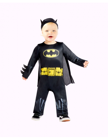 Baby Costume Batman Black