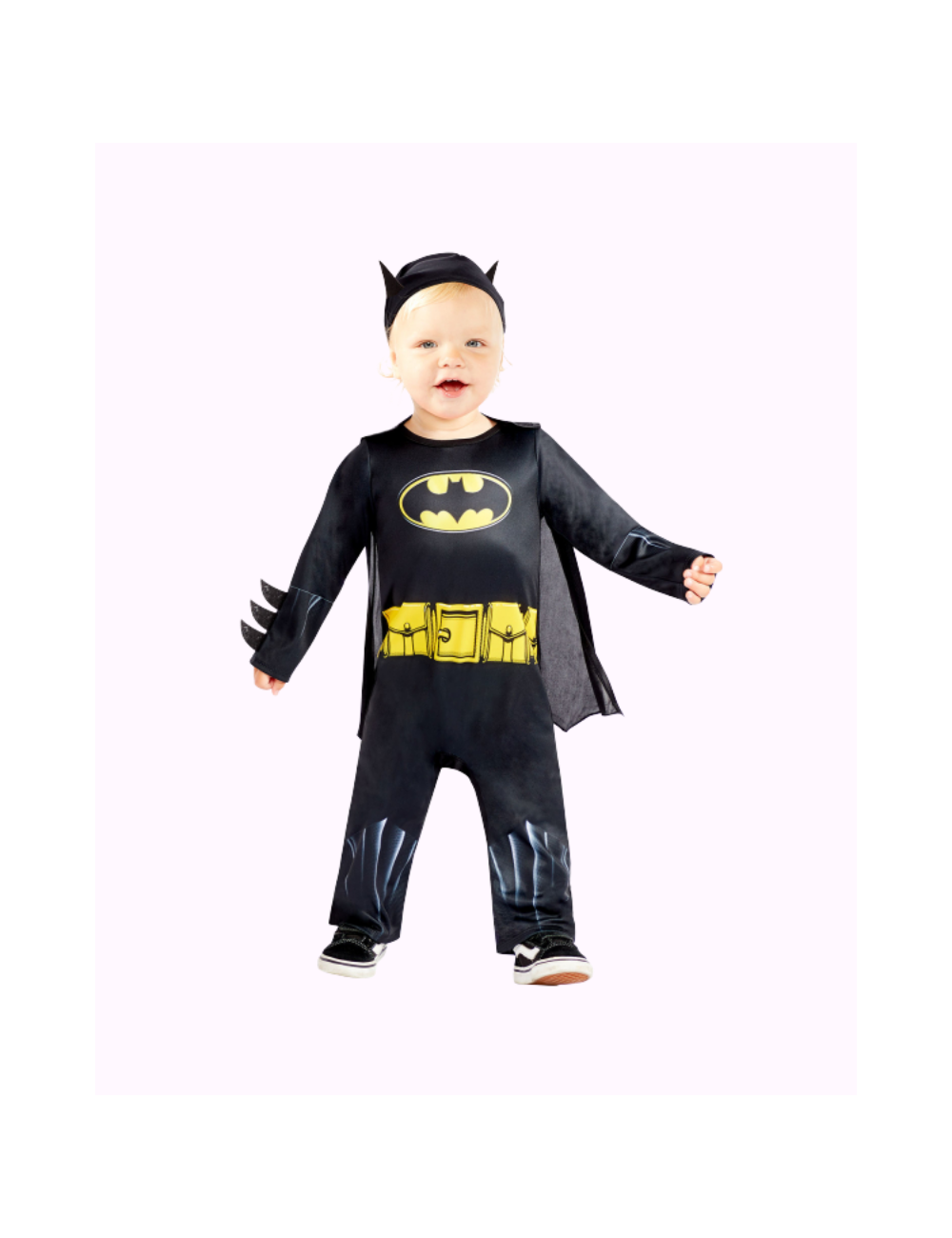 Baby Costume Batman Black