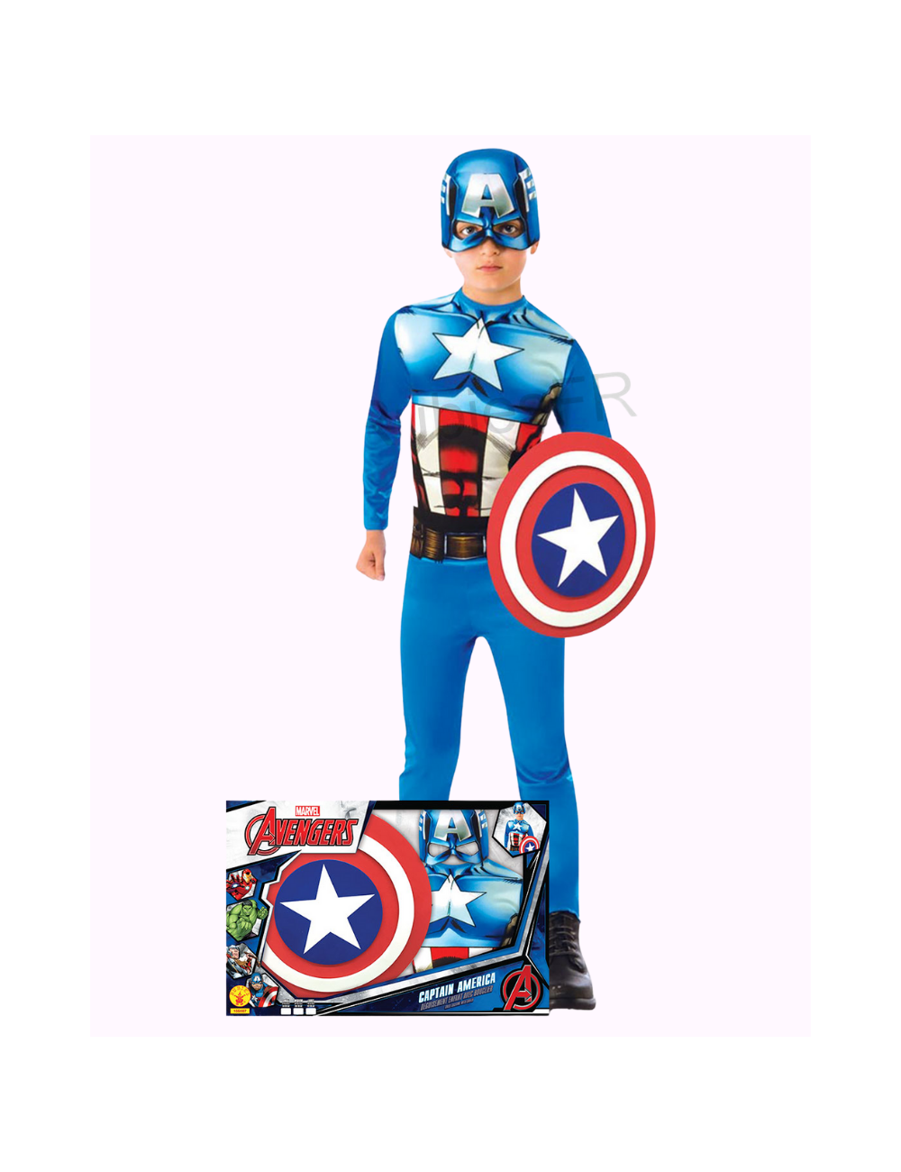 Captain America Child Panoplia