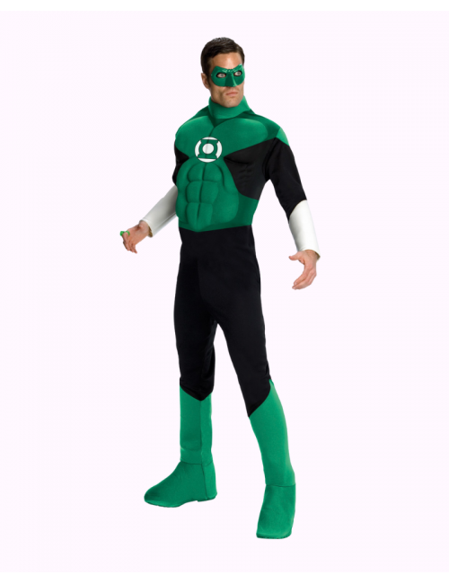 Adult Costume Luxury Green Lantern