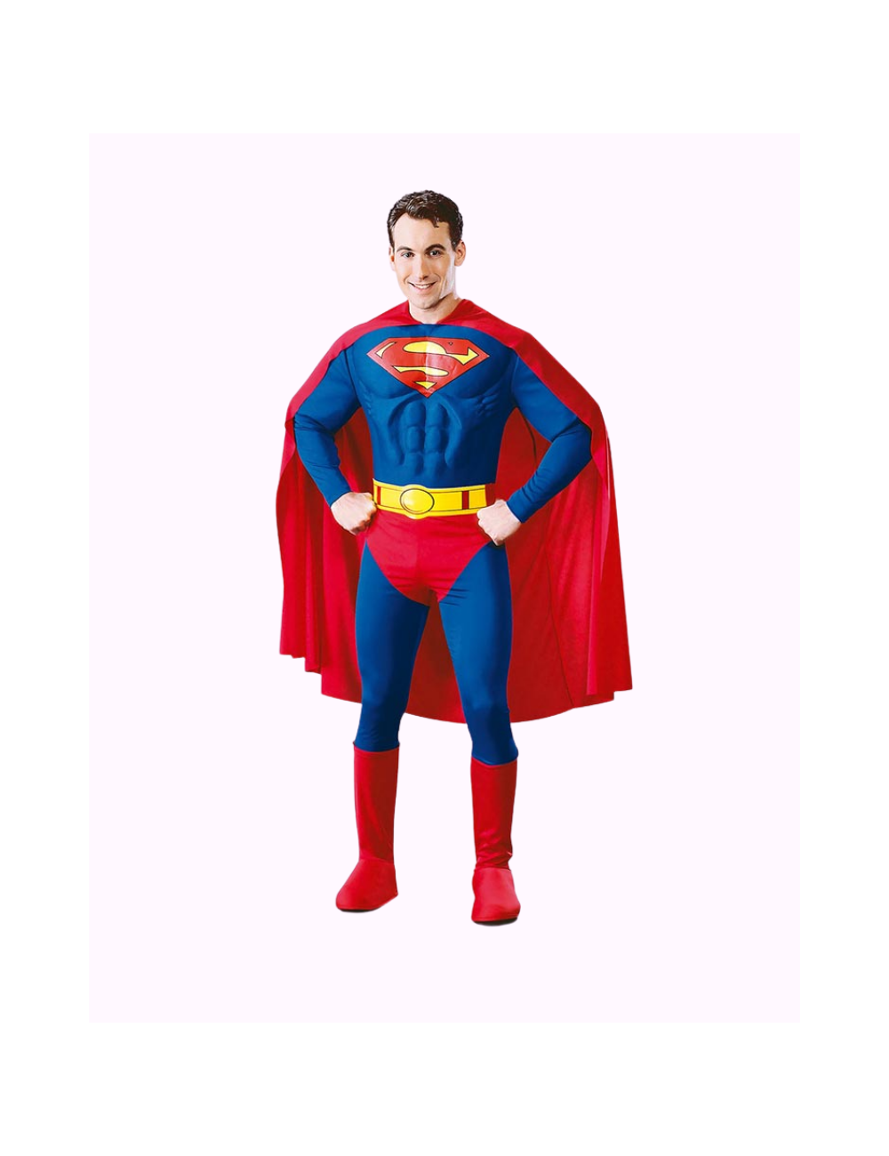 Kostüm für Erwachsene Superman Torse