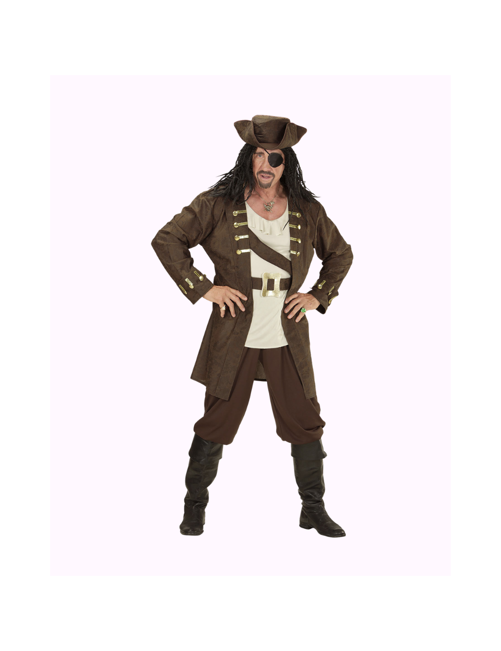 Adult disguise Captain Pirate