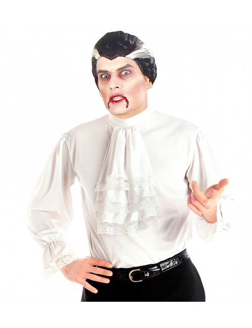Chemise blanche déguisement Dracula