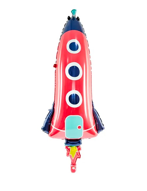 Foil Balloon Space Rocket