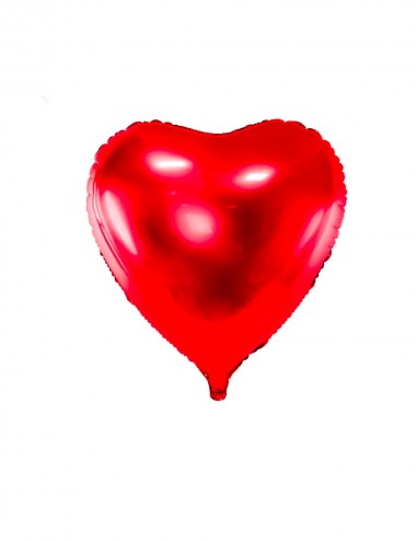 Ballon Coeur rouge (sans...