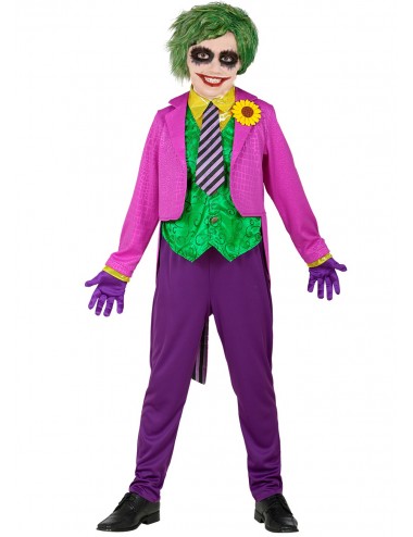 Clown Child Costume Malefic...
