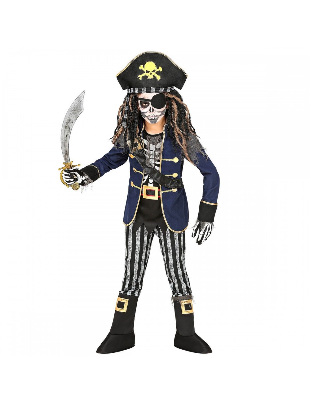 Déguisement pirate squelette