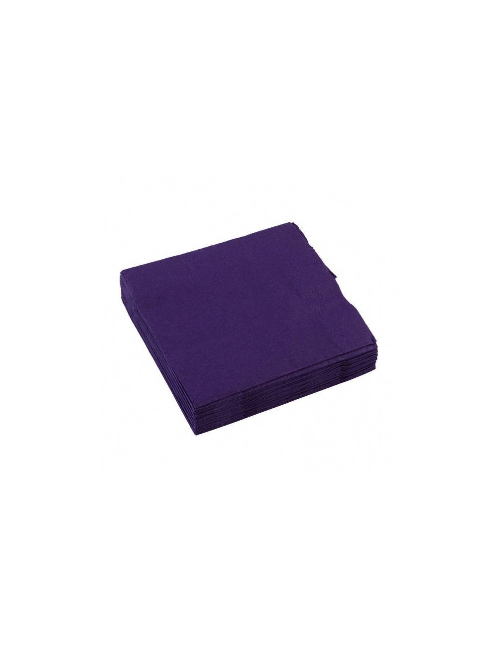 Serviettes violette en papier