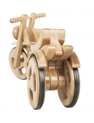 Motorcycle in Wooden capital