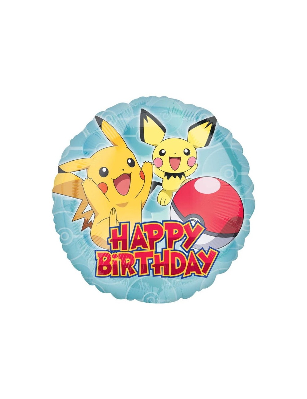 Ballon Happy Birthday Pokemon