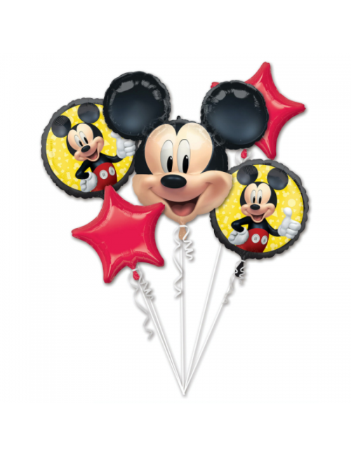 Bouquet de ballons aluminium Mickey Mouse