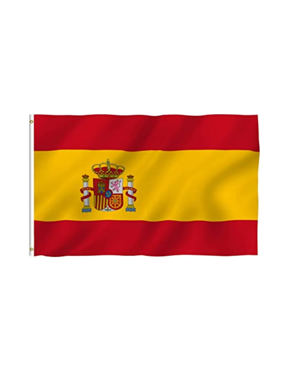 Drapeau Espagne en tissu