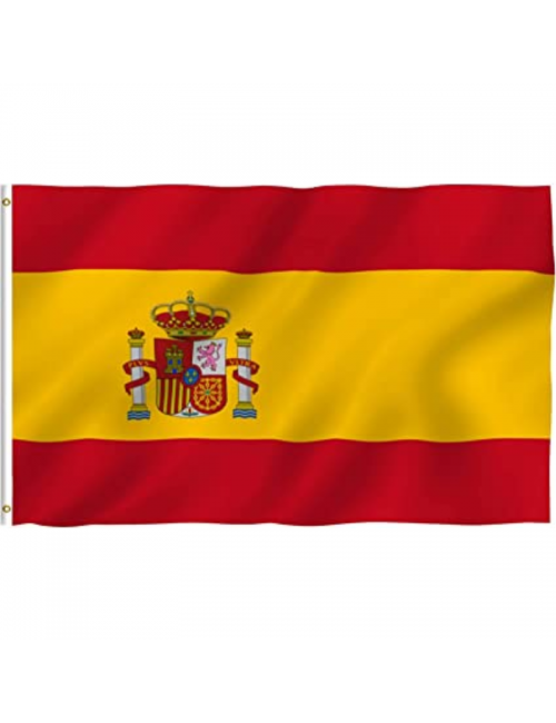 Drapeau Espagne en tissu