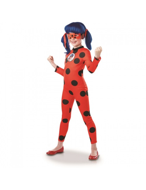 LadyBug-Kostüm mit Perücke...