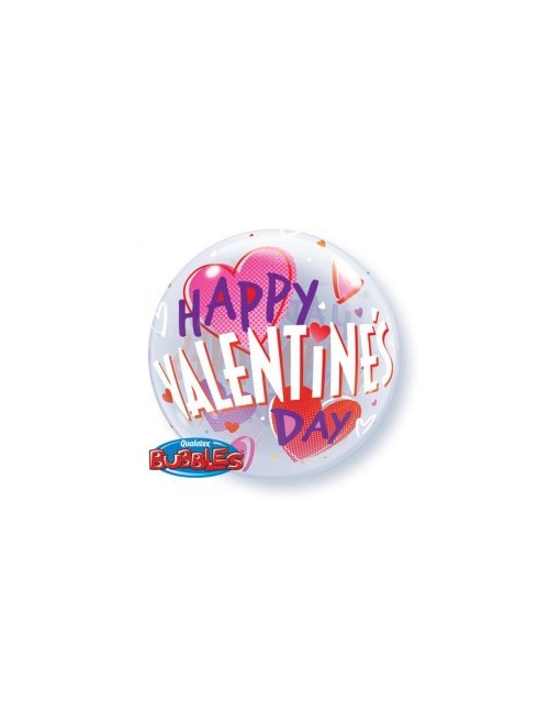 Bubble 'Happy Valentine's Day'