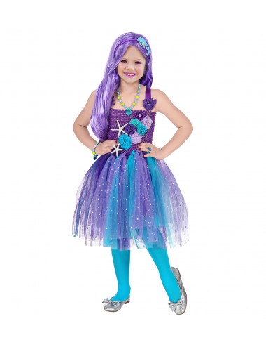 Child costume purple mermaid