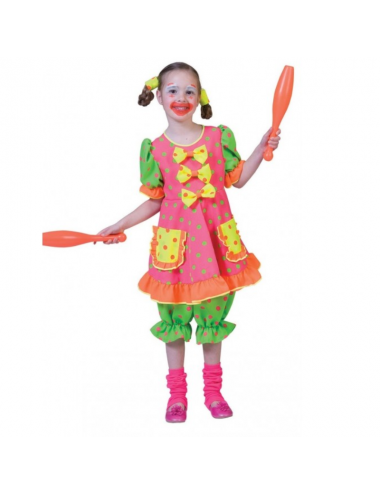 Costume Enfant Clown Fluorina
