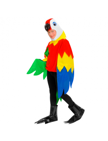 Child disguise parrot