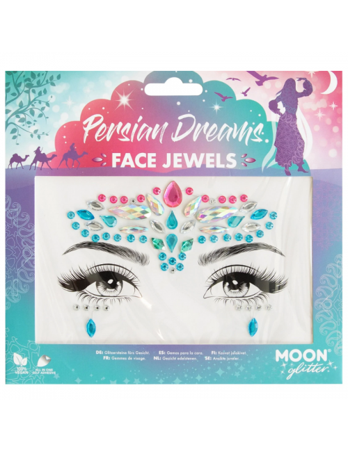 Bijoux de visage autocollant "Persian Dreams"