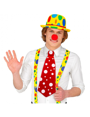 Maxi cravate de clown