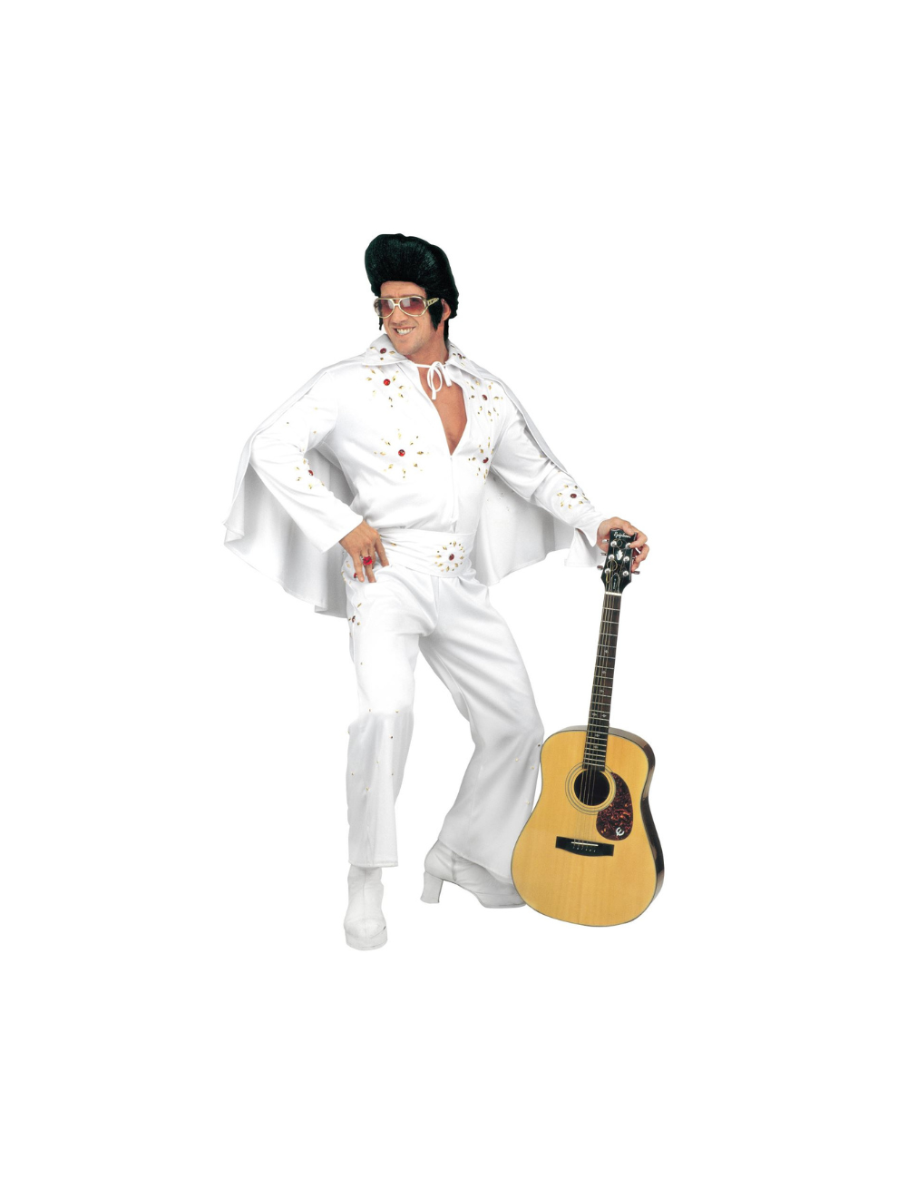 Déguisement Elvis blanc