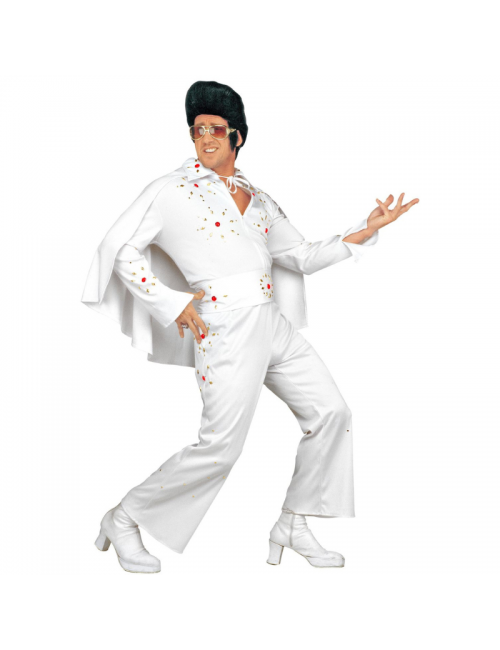 Smiffys Elvis Presley Costume Ladies Mens Elvis 1960s Fancy India
