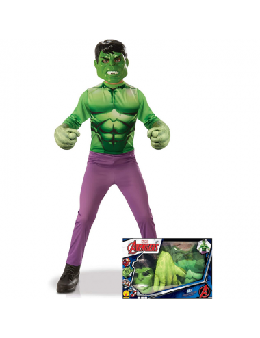 Panoplie Hulk + Gants Géants