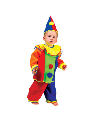Kostüm Bobo Clown für Babys...