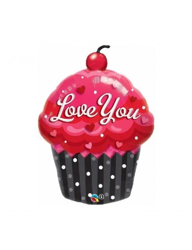 Ballon Cupcake "Love You"