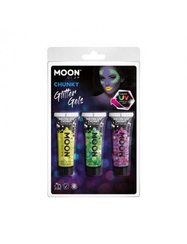 MOON Glow Glitter - Kit gel...