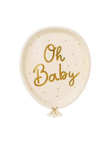 Assiettes "Oh Baby"